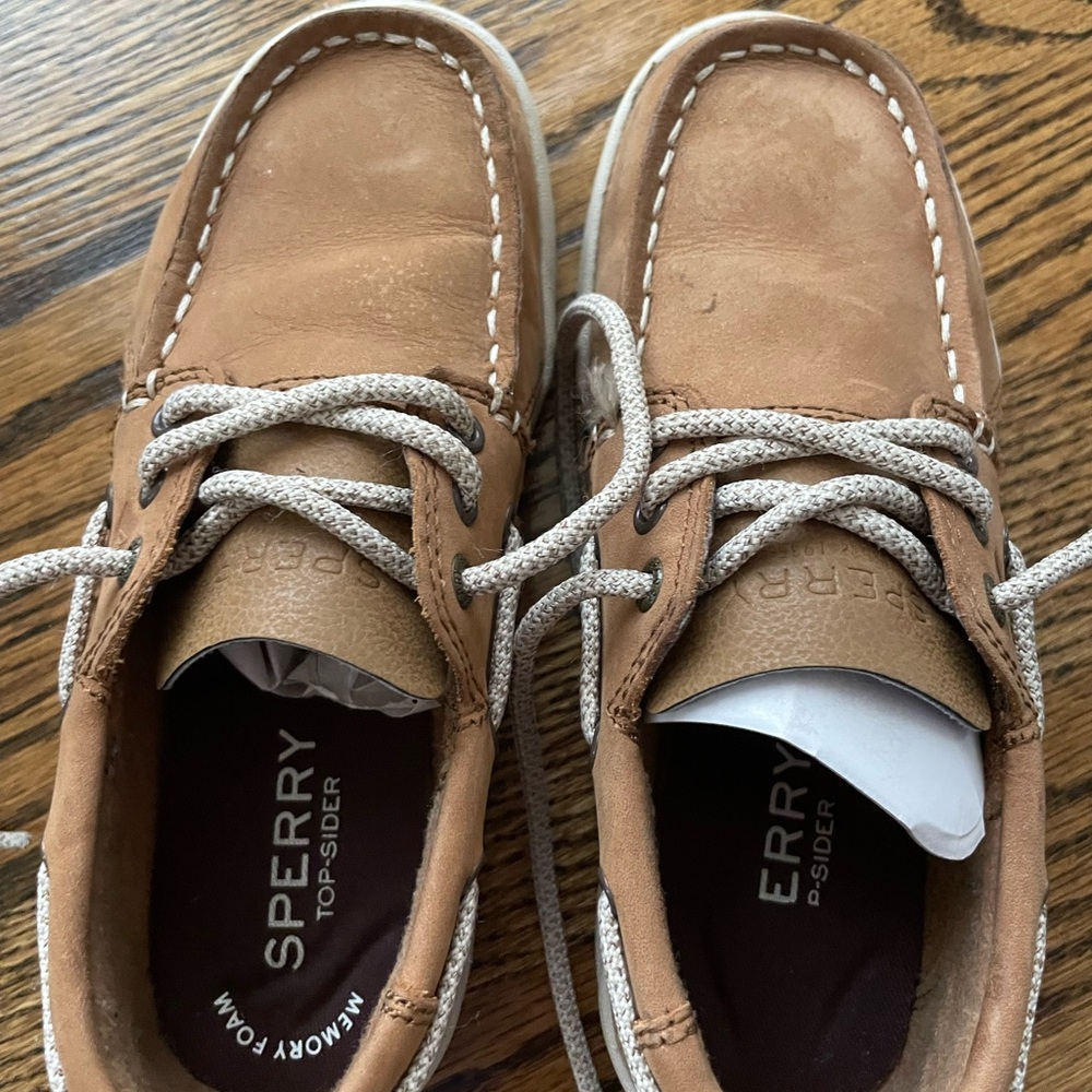 Sperry Boys' Dark Tan Gamefish Shoes